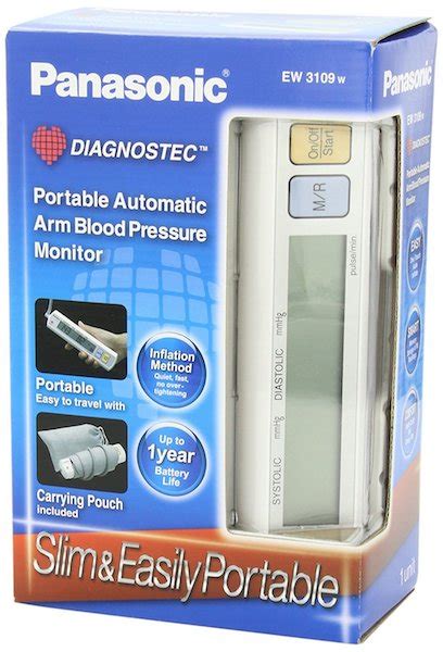 Panasonic Ew3109w Portable Upper Arm Blood Pressure Monitor Review