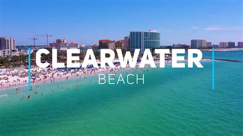 Clearwater Florida Spring Break 2021 4k Drone Footage Youtube