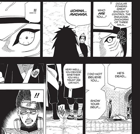 Naruto Why Was Kisame Surprised When He Saw Obito Tobifake Madara