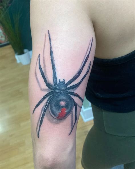 100 Black Widow Spider Tattoo Meaning Tattoo Santa Muerte