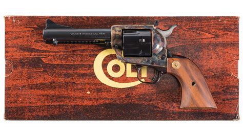 Colt Third Generation New Frontier Single Action Army Revolver Rock