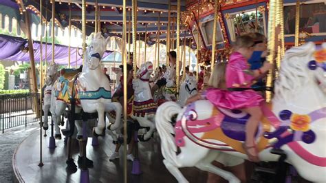 King Arthur Carrousel Disneyland Youtube