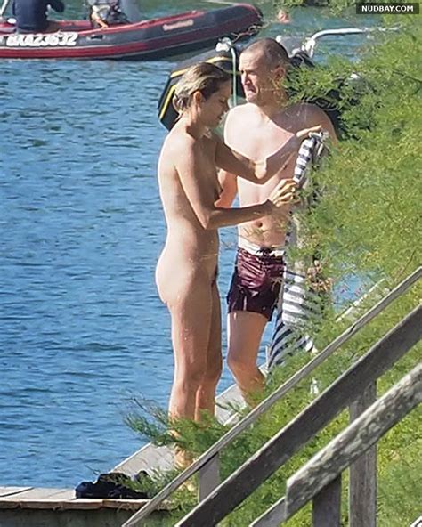 Marion Cotillard Nude In The Ocean In Cap Ferret France Aug Nudbay