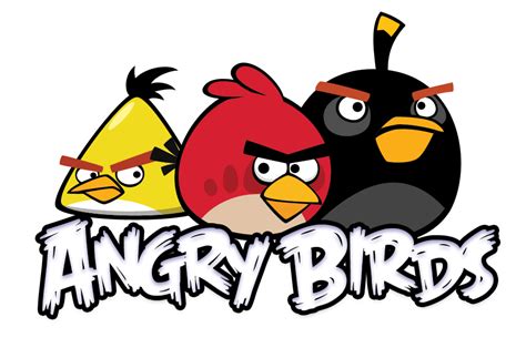 Image Angry Birds Logopng Angry Birds Wiki Clipart Best