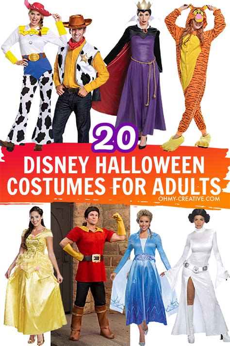Disney Characters Costumes For Men