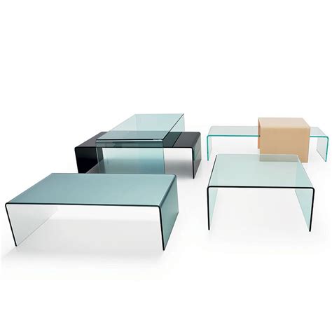 Bridge Curved Glass Coffee Table By Sovet Italia Glass Furniture Living Room Furniture Home