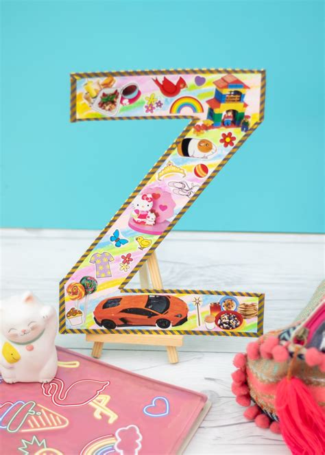 Monogram Letter Magazine Collage Make And Takes
