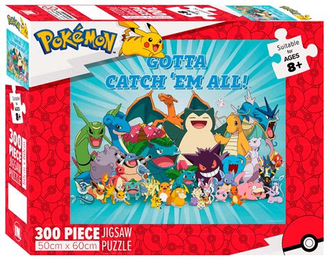pokemon gotta catch em all puzzle 300pcs pop stop