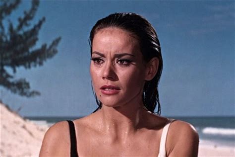 Claudine Auger As Domino Derval In Thunderball Bond Girls Claudine