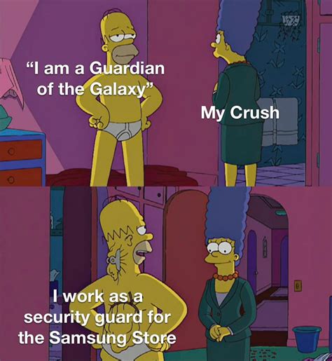 i am a guardian of the galaxy my crush i work memegine