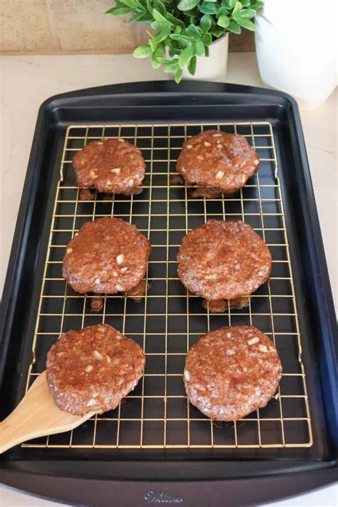 How To Bake Hamburger Patties Homemade Heather