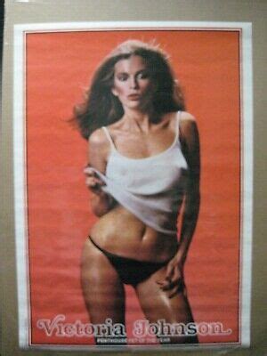 Victoria Johnson Penthouse Pet Of The Year Vintage Poster Garage