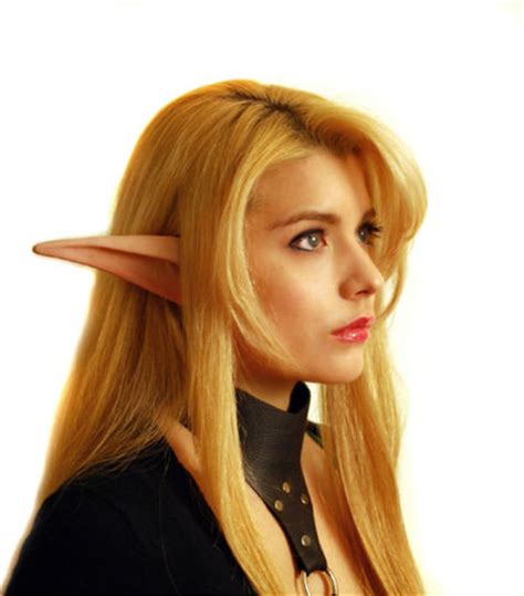 2pcs World Of Warcraft Night Elf Long Ears Halloween Costume Party
