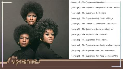 The Supremes Best Songs The Supremes Greatest Hits Full Album The