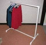 Temporary Hanging Clothes Rack Pictures