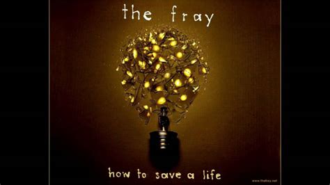 A life lived without sharing can become lonely. How to Save a Life (Paul Farah's Remix) - The Fray - YouTube