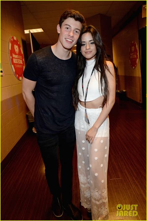 shawn mendes scares camila cabello at the iheartradio festival and it s the cutest thing ever