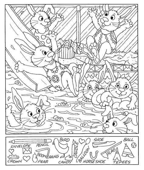 You can easily turn these worksheets into a game by. Hidden Pictures Worksheets | Hidden pictures, Hidden ...