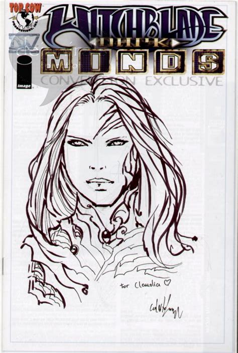 Remarked Witchblade By Linda Luksic Sejic In Claudia Ohms Remarked