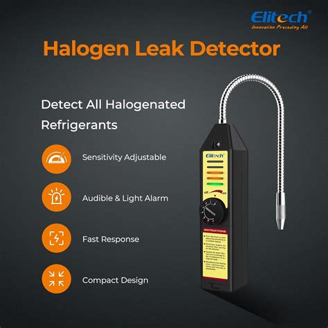 Buy Elitech Wjl 6000s Freon Leak Detector Halogen Refrigerant Tester Ac
