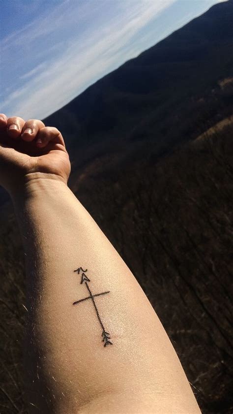 Arrows temporary tattoo native american art crossed arrows. True north cross arrow tattoo | Tattoos | Pinterest ...