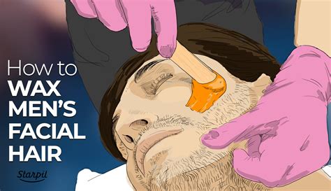 How To Wax Mens Facial Hair