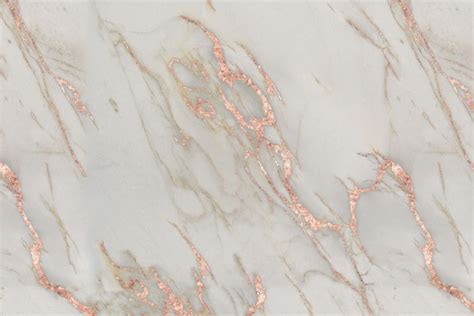 Marble Rose Gold Marble Metallic Blush Pink Wallpaper By