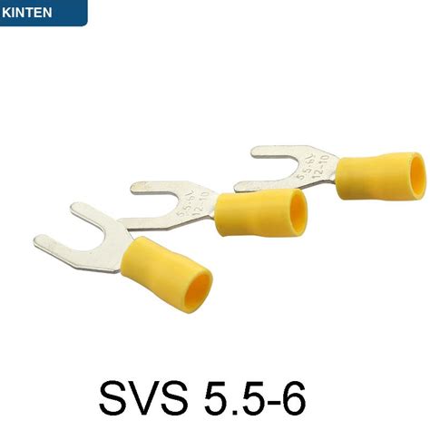 Svs 55 6 Fork Pre Insulated Terminal Socket Nose U Shaped Terminal