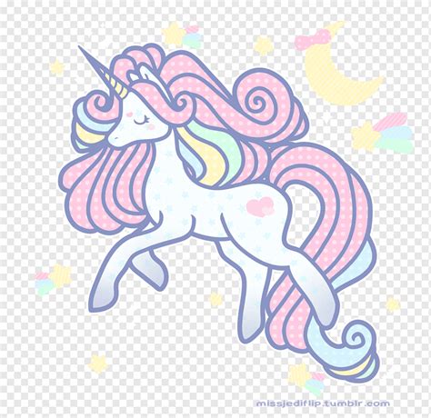 Pink Unicorn Illustration Unicorn Rainbow Pastel Horse Drawing