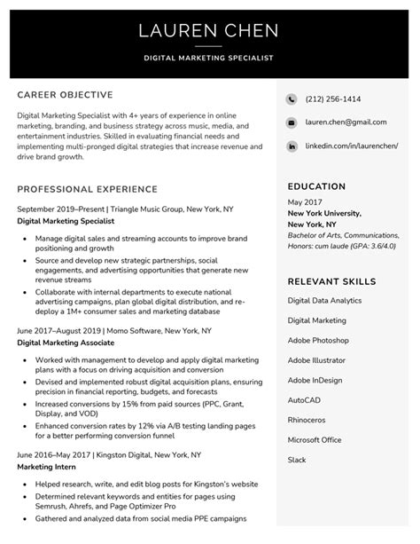 80 Modern Resume Templates For 2023 Free Download
