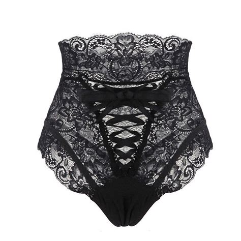 Sexy Panties Women High Waist Lace Thongs And G Strings Girls Etsy