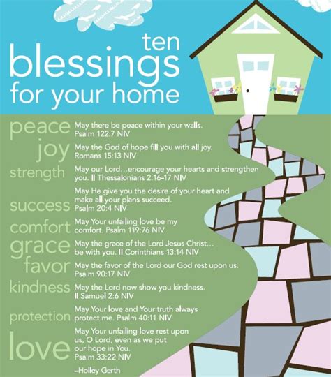 Ten Blessings For Your Home Debbie Mcdaniel