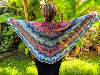 That's because there's another common stitch pattern in her treasury of knitting patterns, barbara g. Ravelry: Feather and Fan Shawl pattern by Joanne Balp
