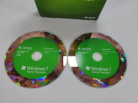 Microsoft Windows 7 Home Premium Full Version 32 64 Bit Dvd W