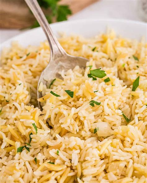 Classic Rice Pilaf The Chunky Chef