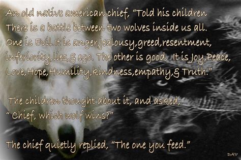 Native American Quotes On Wolves Quotesgram