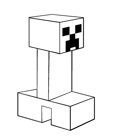 Minecraft Logo Coloring Pages Printable Coloring Pages