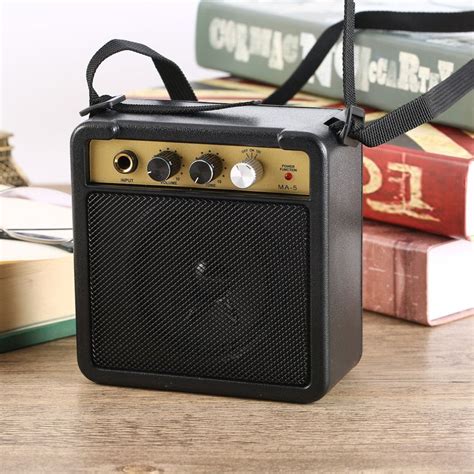 Portable Mini Guitar Amplifier For Acoustic And Electric Zincera