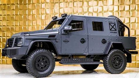Face The Zombie Apocalypse With This Armored Mercedes G500 4x4