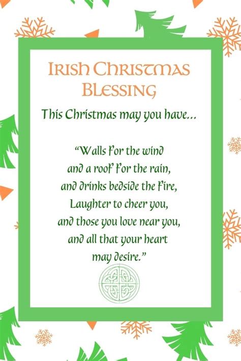 We are thankful for the christmas gift of the birth of our savior. Irish Christmas Meal Blessing : Pin On Holiday Ideas ...