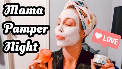 Mama Pamper Night Self Care Routine Mom At Home Spa Night Cocoa And Eve Youtube