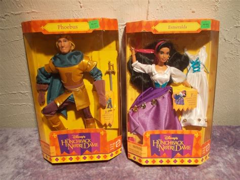 You should have locked the bell tower. Matle ESMERALDA & PHOEBUS dolls from Hunchback of Notre ...