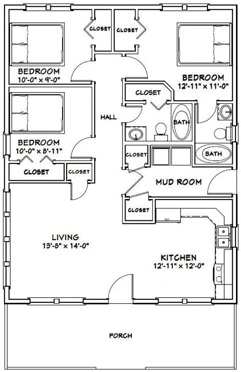 3 Bedroom Bungalow Floor Plan Pdf Floor Roma