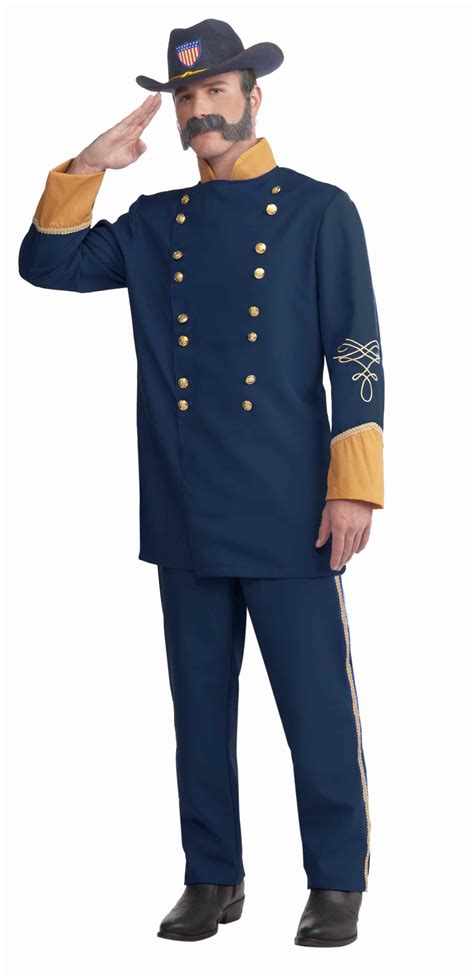 Adult Mens Blue Union Officer Army Soldier Historical Costume Civil War