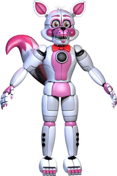 fnaf funtime foxy draw 510x810 png clipart download