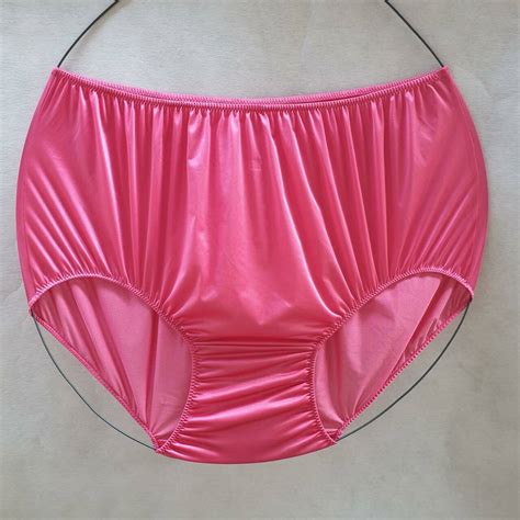 panties comfort breathable 5xl size aduit silk nylon underwear full cut gree ebay