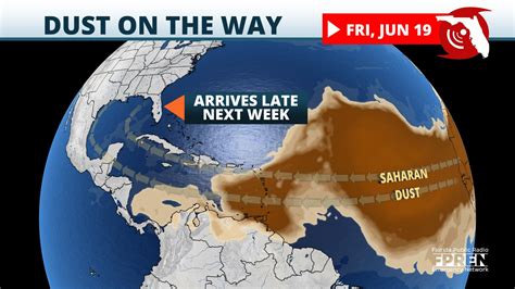 Saharan Dust is on the Way to Florida Next Week | Florida Storms
