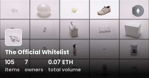 The Official Whitelist Collection Opensea