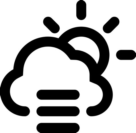 Cloudy Foggy Day Weather Symbol Svg Png Icon Free Download 52707