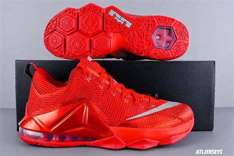 Nike Lebron Lebron James Shoes The All Red Nike Lebron 12 Low Is